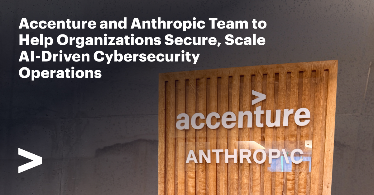 Accenture e Anthropic: AI di Claude per la cybersecurity